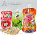 Plastic resealable stand up bag for jelly bag packaging